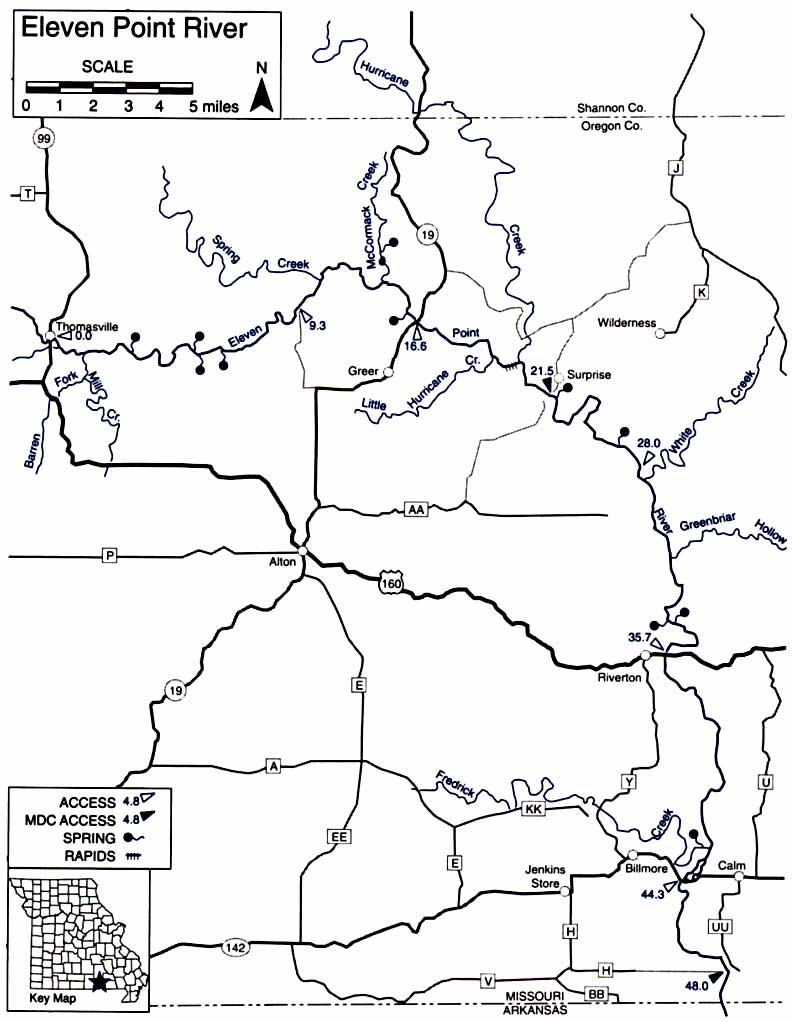 11 Point River Map - Alexia Lorraine