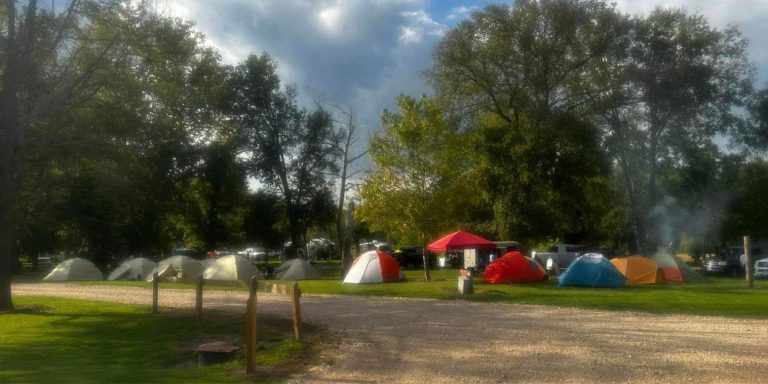 Tent Campers Welcome